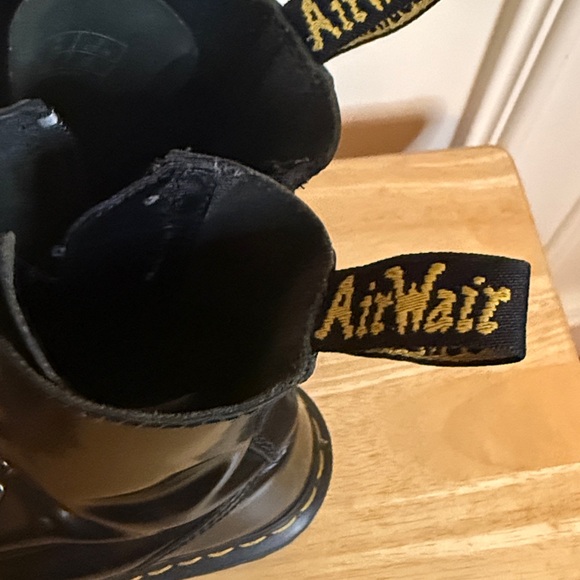 DR. Martens Jodon Platform Boots Black Leather Women’s‎ Size 5 - Picture 3 of 16